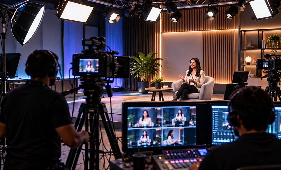 Broadcasting & streaming spaces
