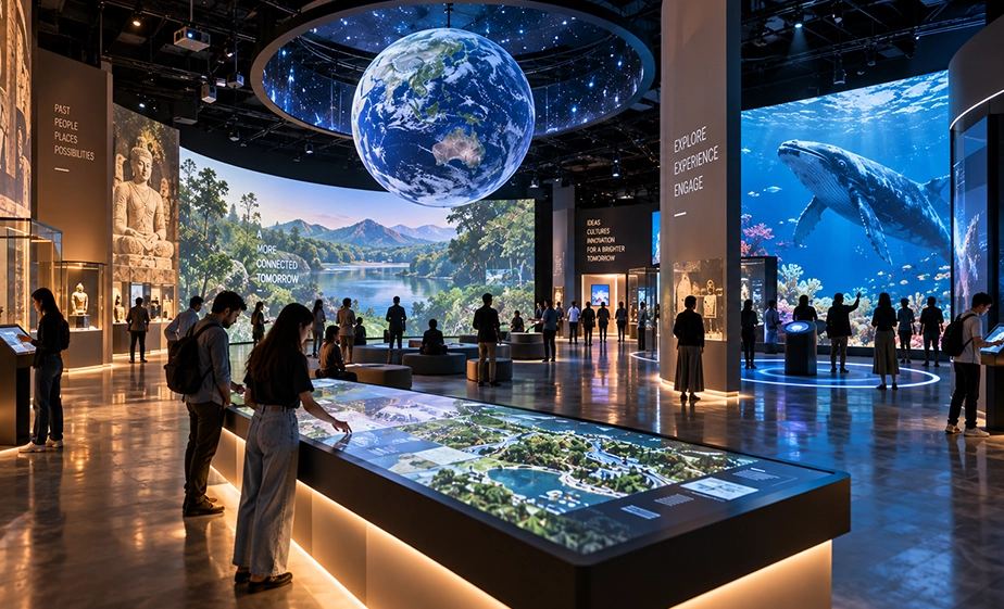 Interactive & immersive spaces