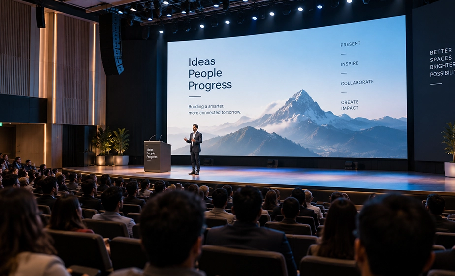 Presentation & audience spaces